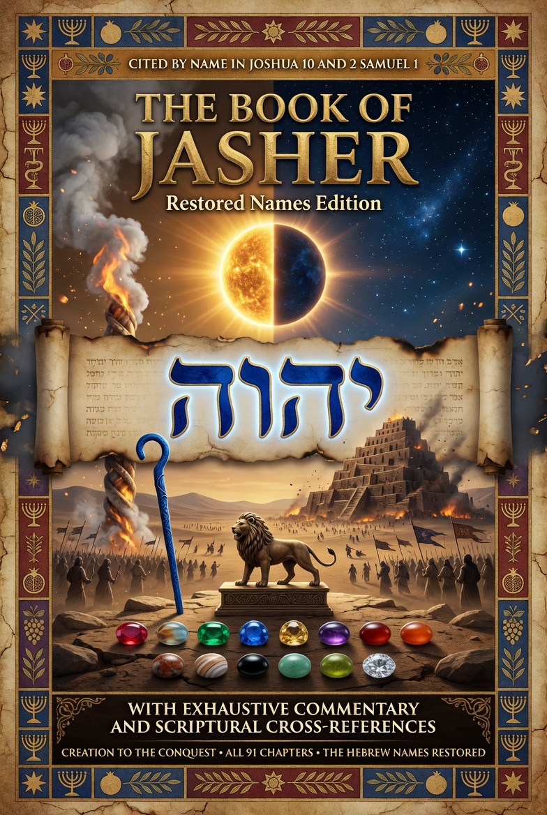 The Book of Jasher — Restored Names Edition cover