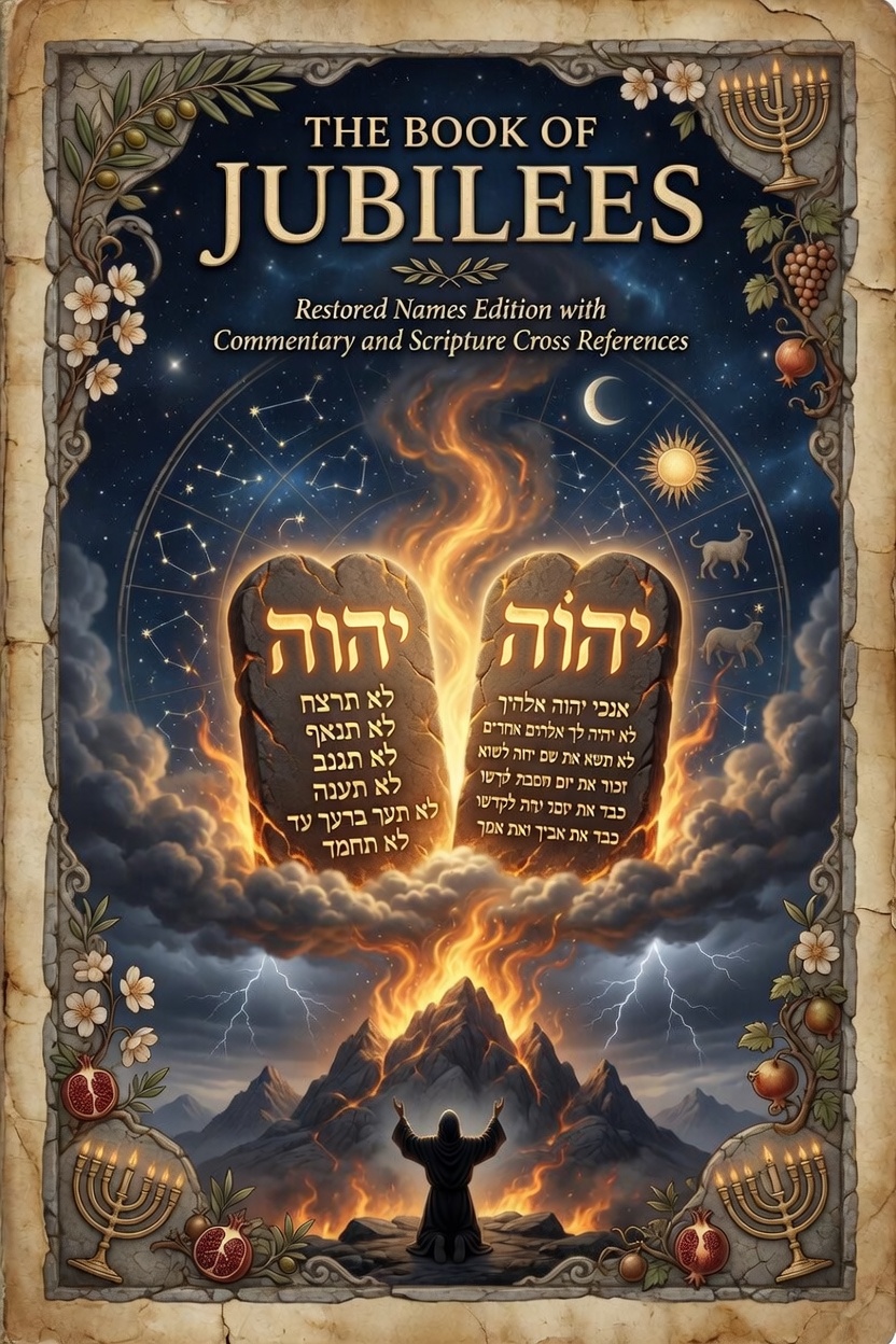 The Book of Jubilees — Restored Names Edition cover